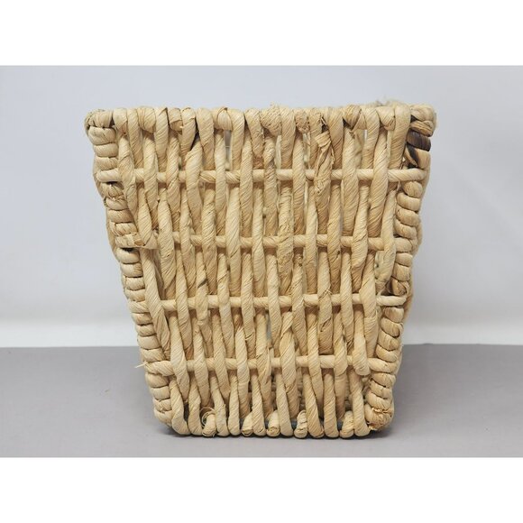 Woven Home Decor Rectangular Storage Organization Basket - Picture 4 of 9